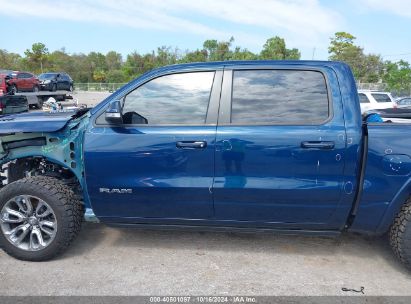 Lot #2990349819 2021 RAM 1500 LARAMIE  4X4 5'7 BOX