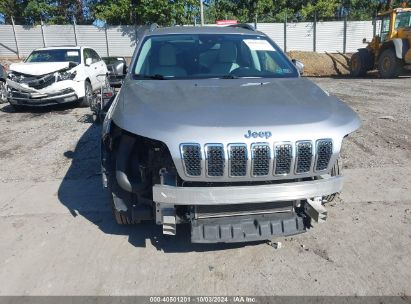 Lot #2995300335 2020 JEEP CHEROKEE LATITUDE LUX 4X4