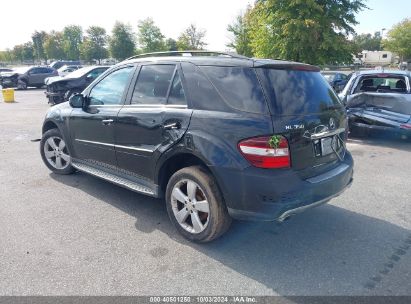 Lot #2992826327 2009 MERCEDES-BENZ ML 350 4MATIC