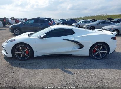 Lot #2992826321 2021 CHEVROLET CORVETTE STINGRAY RWD  3LT