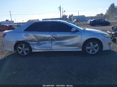 Lot #2992833148 2013 TOYOTA CAMRY SE