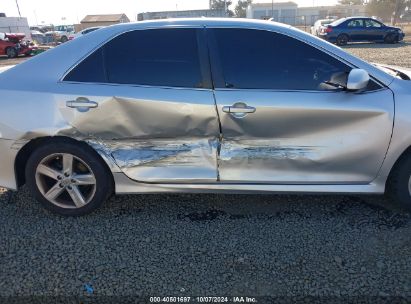 Lot #2992833148 2013 TOYOTA CAMRY SE