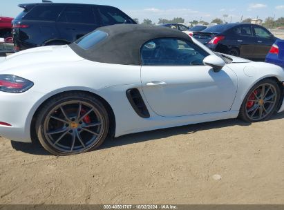 Lot #2992833862 2019 PORSCHE 718 BOXSTER S