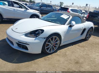 Lot #2992833862 2019 PORSCHE 718 BOXSTER S