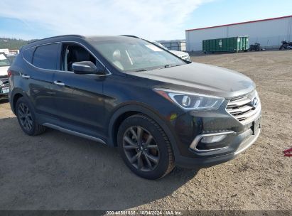 Lot #3056063183 2017 HYUNDAI SANTA FE SPORT 2.0T ULTIMATE