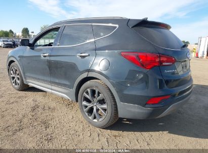 Lot #3056063183 2017 HYUNDAI SANTA FE SPORT 2.0T ULTIMATE