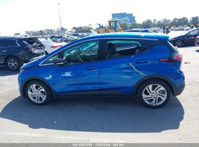 Lot #2992814491 2023 CHEVROLET BOLT EV FWD 1LT