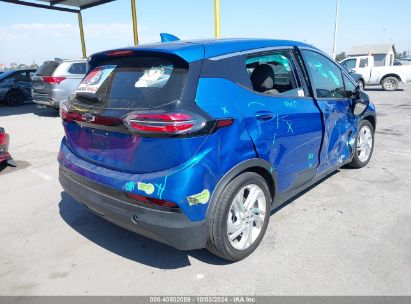 Lot #2992814491 2023 CHEVROLET BOLT EV FWD 1LT