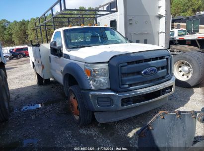 Lot #2992830540 2013 FORD F-450 CHASSIS XL