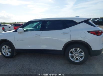 Lot #2995284627 2021 CHEVROLET BLAZER FWD 1LT