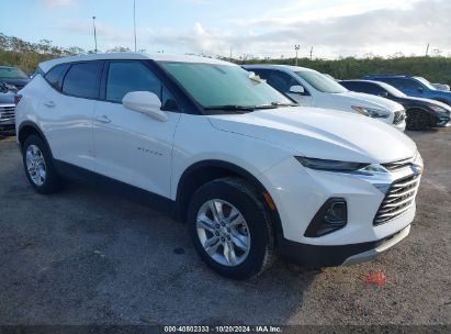 Lot #2995284627 2021 CHEVROLET BLAZER FWD 1LT