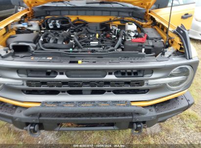 Lot #2995284570 2022 FORD BRONCO BIG BEND