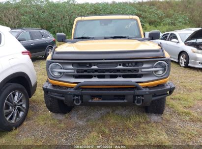 Lot #2995284570 2022 FORD BRONCO BIG BEND