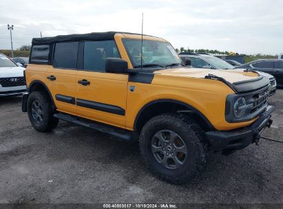 Lot #2995284570 2022 FORD BRONCO BIG BEND