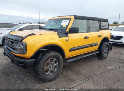 Lot #2995284570 2022 FORD BRONCO BIG BEND