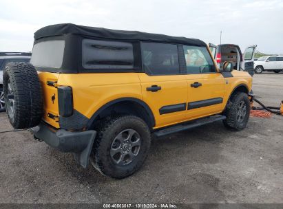 Lot #2995284570 2022 FORD BRONCO BIG BEND