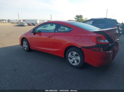 Lot #2992830535 2013 HONDA CIVIC LX