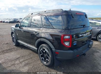 Lot #2996534277 2021 FORD BRONCO SPORT BIG BEND