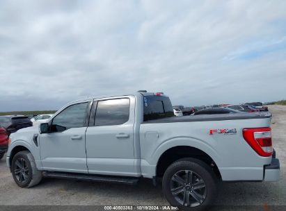 Lot #2995284493 2023 FORD F-150 LARIAT