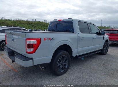 Lot #2995284493 2023 FORD F-150 LARIAT