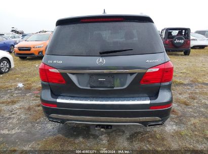 Lot #2995284492 2015 MERCEDES-BENZ GL 450 4MATIC