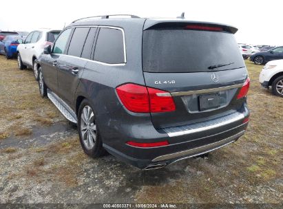 Lot #2995284492 2015 MERCEDES-BENZ GL 450 4MATIC