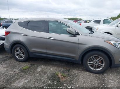 Lot #2995284489 2017 HYUNDAI SANTA FE SPORT 2.4L