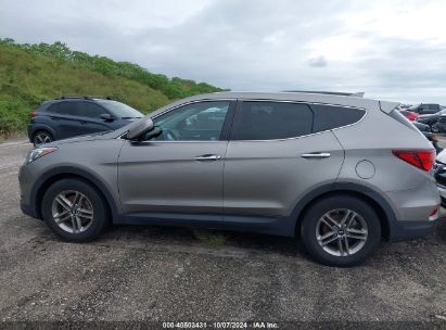 Lot #2995284489 2017 HYUNDAI SANTA FE SPORT 2.4L