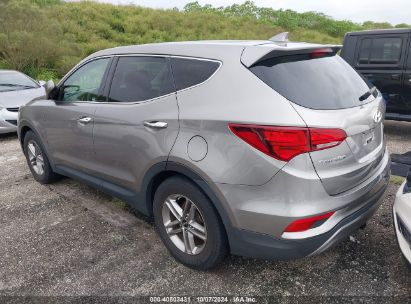 Lot #2995284489 2017 HYUNDAI SANTA FE SPORT 2.4L