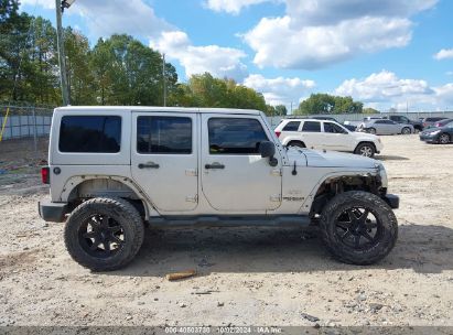 Lot #3050080486 2012 JEEP WRANGLER UNLIMITED SAHARA