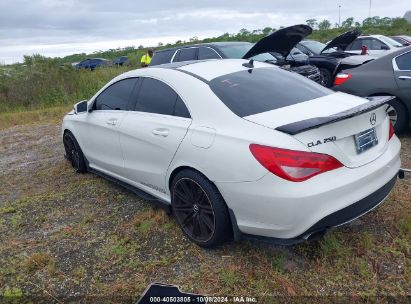 Lot #2992826571 2016 MERCEDES-BENZ CLA 250