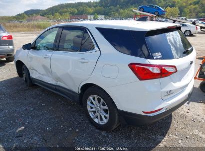 Lot #2996534269 2020 CHEVROLET EQUINOX AWD LT 1.5L TURBO