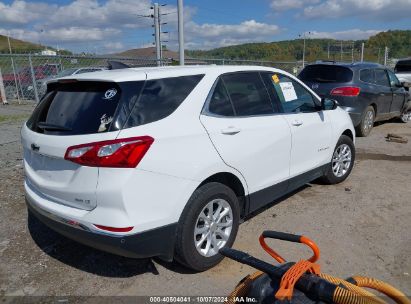 Lot #2996534269 2020 CHEVROLET EQUINOX AWD LT 1.5L TURBO