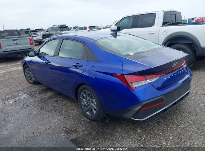 Lot #2996534266 2024 HYUNDAI ELANTRA SEL