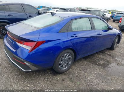 Lot #2996534266 2024 HYUNDAI ELANTRA SEL