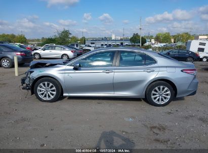 Lot #2996534265 2020 TOYOTA CAMRY LE AWD