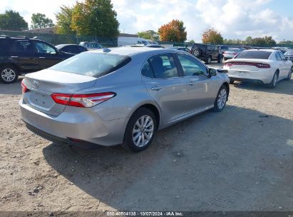 Lot #2996534265 2020 TOYOTA CAMRY LE AWD