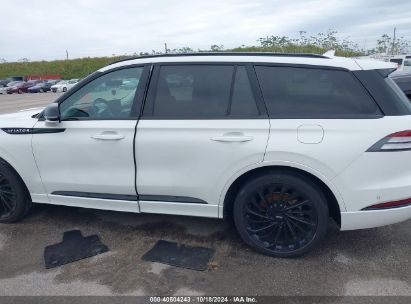 Lot #2992826544 2022 LINCOLN AVIATOR RESERVE