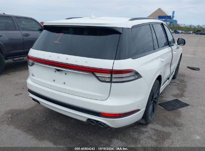 Lot #2992826544 2022 LINCOLN AVIATOR RESERVE