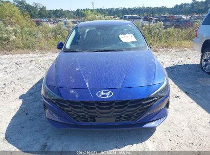 Lot #2997777125 2021 HYUNDAI ELANTRA SEL