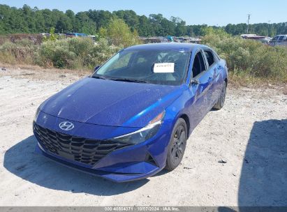 Lot #2997777125 2021 HYUNDAI ELANTRA SEL