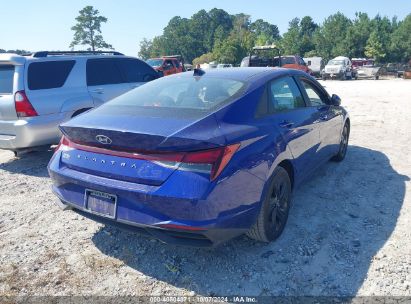 Lot #2997777125 2021 HYUNDAI ELANTRA SEL