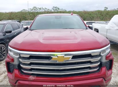 Lot #2995284452 2023 CHEVROLET SILVERADO 1500 4WD  SHORT BED HIGH COUNTRY