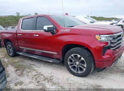 Lot #2995284452 2023 CHEVROLET SILVERADO 1500 4WD  SHORT BED HIGH COUNTRY