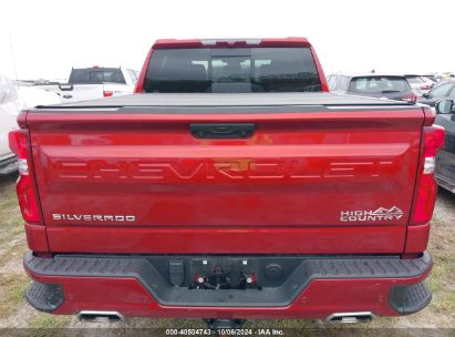 Lot #2995284452 2023 CHEVROLET SILVERADO 1500 4WD  SHORT BED HIGH COUNTRY