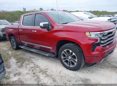 Lot #2995284452 2023 CHEVROLET SILVERADO 1500 4WD  SHORT BED HIGH COUNTRY