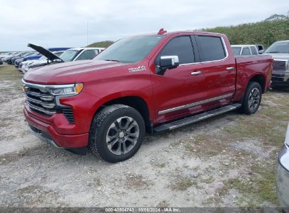 Lot #2995284452 2023 CHEVROLET SILVERADO 1500 4WD  SHORT BED HIGH COUNTRY