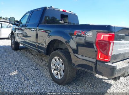 Lot #2992826523 2020 FORD F-350 PLATINUM