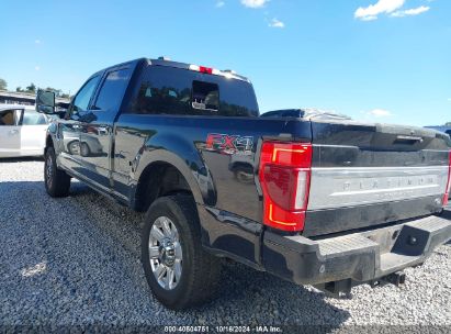 Lot #2992826523 2020 FORD F-350 PLATINUM