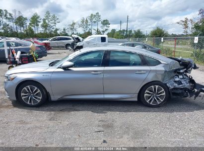 Lot #2997777113 2020 HONDA ACCORD HYBRID EX-L